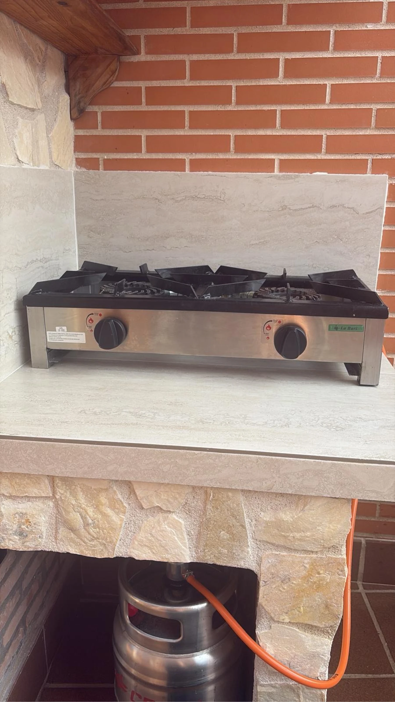 Cocina industrial 2 fogones – photo 3